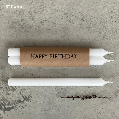 Four Wrapped Candles ''Happy Birthday'' by East of India